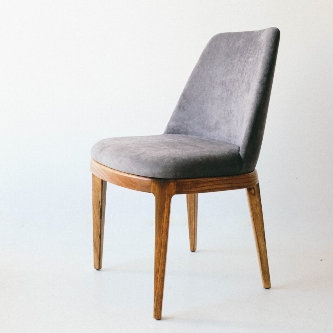 SILLA GINGER TAPIZADA