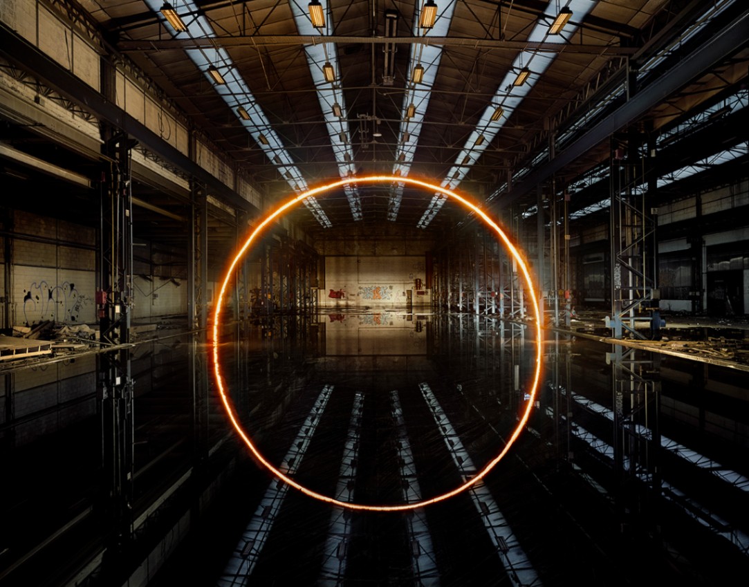 El espacio infinito — Georges Rousse