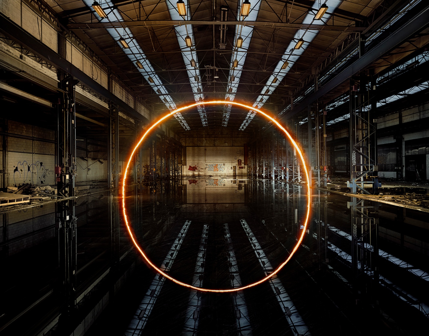 El espacio infinito — Georges Rousse