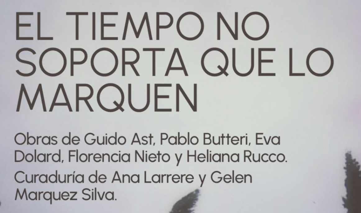 El tiempo no soporta que lo marquen