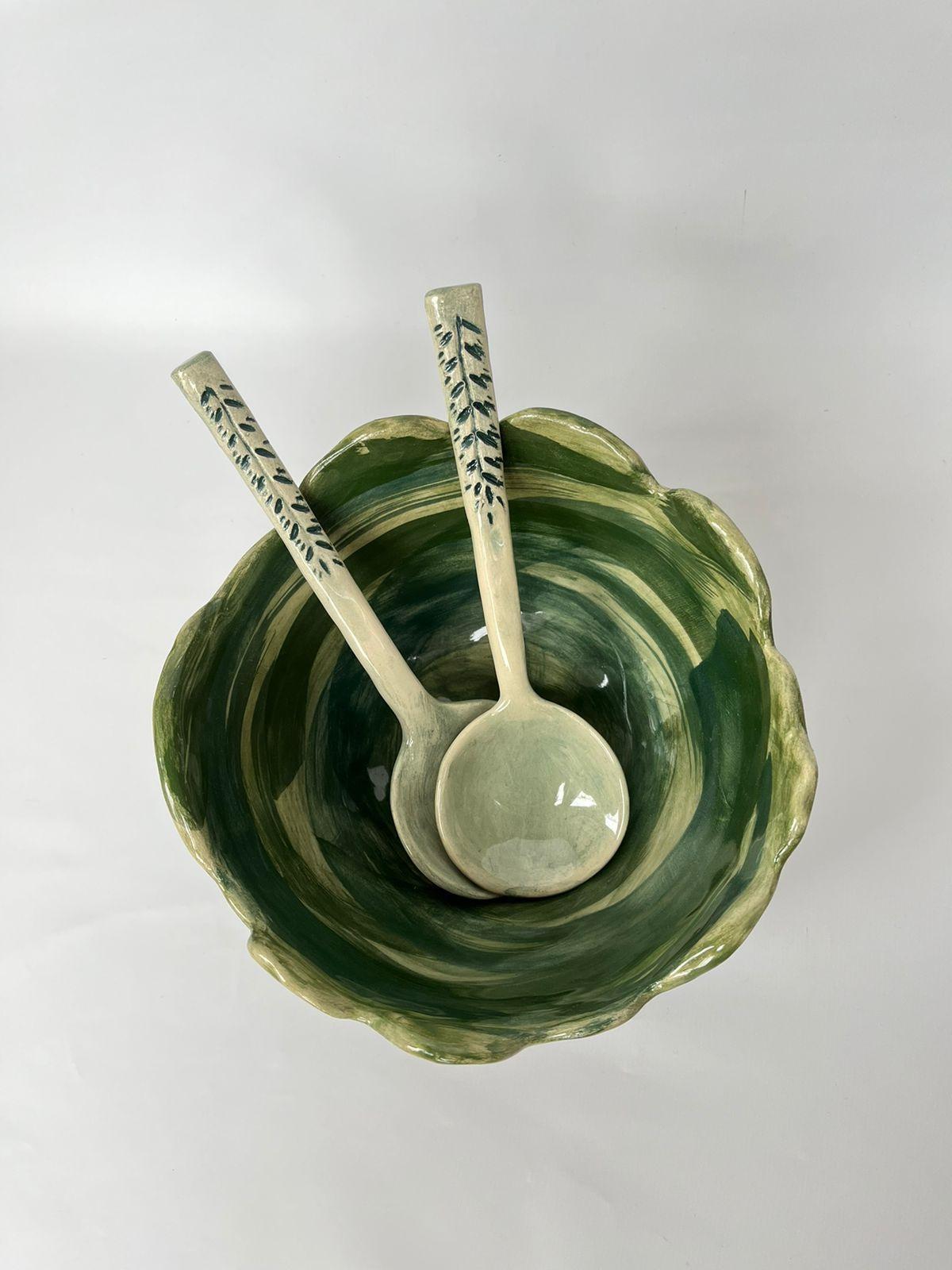 Ensaladera Verde