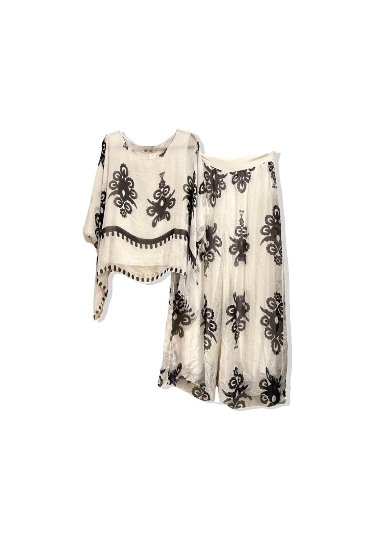 Conjunto floreado