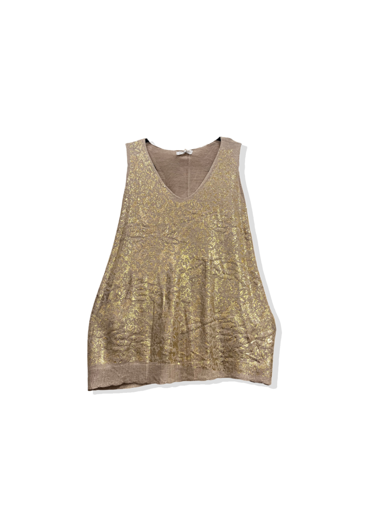 Remera dorada
