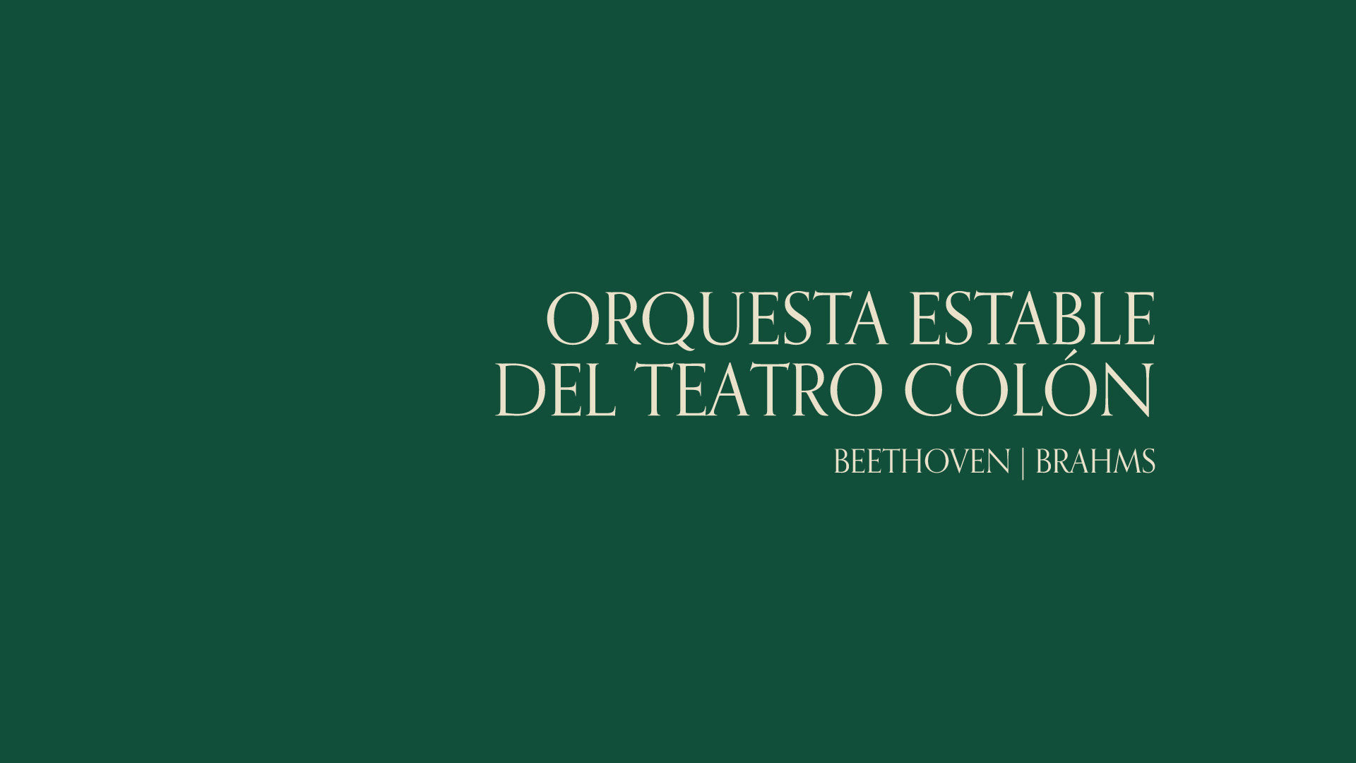 Orquesta Estable | Strauss – Holst