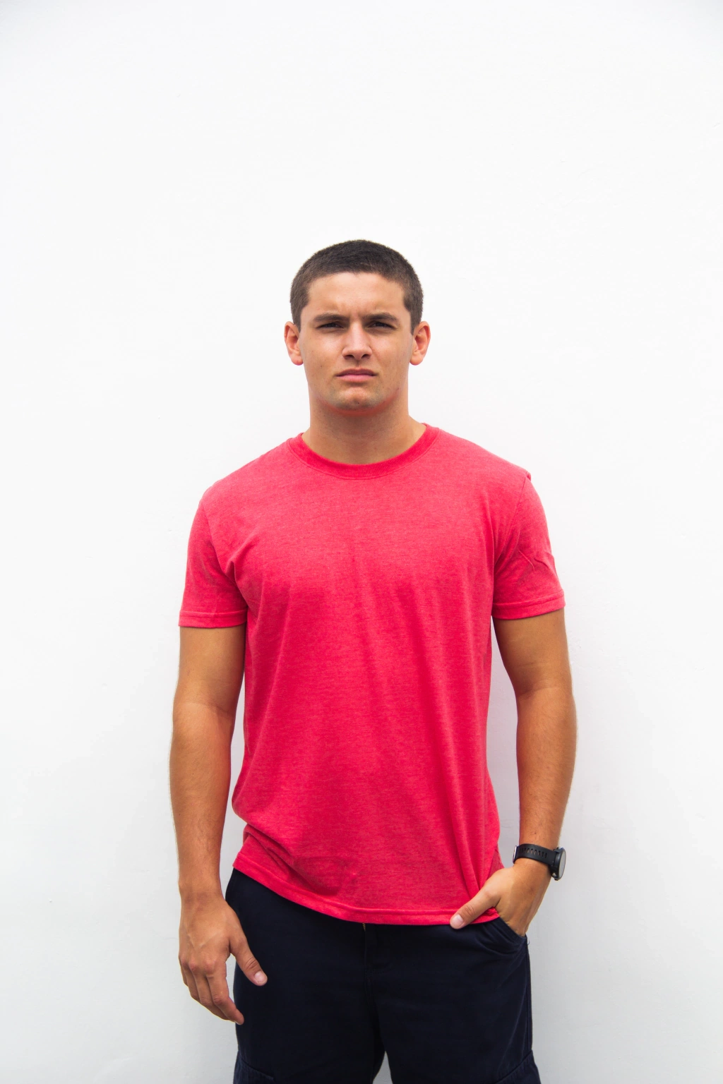Remera lisa Coral